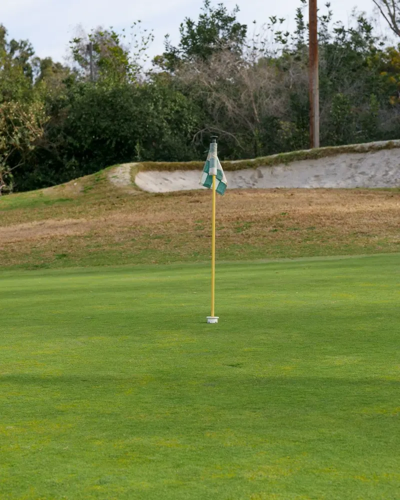 Example post for a golf club