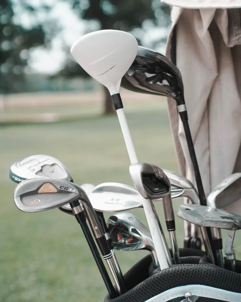 Example post for a golf club