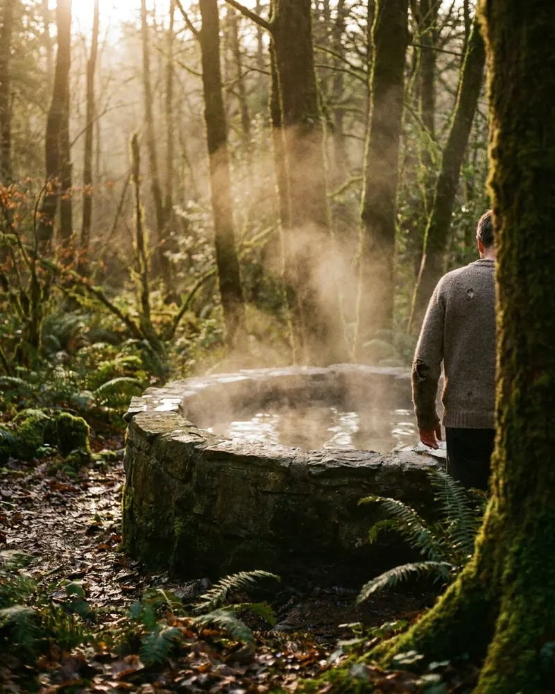 Example post for a wellness retreat