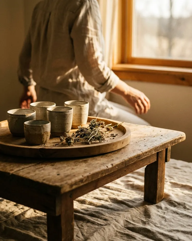 Example post for a wellness retreat